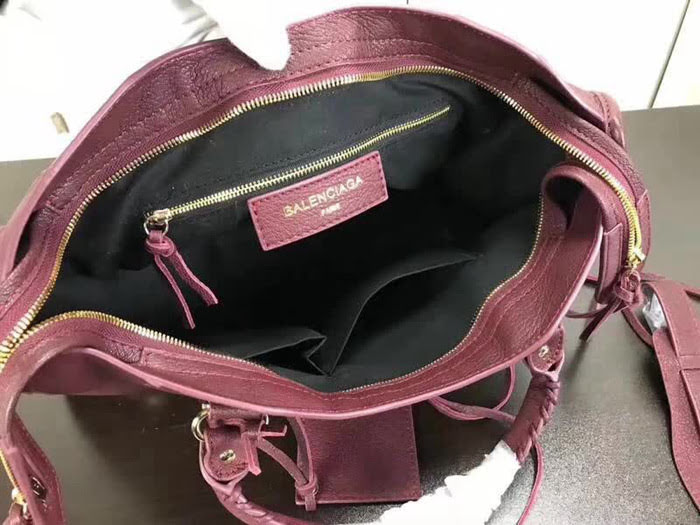 BALENCIAG巴黎世家 經典機車 原版 山羊皮包邊五金款 手提肩背斜挎包  BL1425